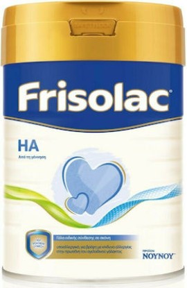 Frisolac HA Γάλα Ειδικής Διατροφής 0m+ 400g