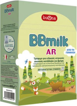 Buona BBmilk AR Σκόνη 400g σε Χάρτινη Συσκευασία