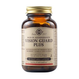 Solgar Vision Guard Plus Συμπλήρωμα Διατροφής Αντιοξειδωτικών και Μεταλλικών Στοιχείων 60 Φυτικές Κάψουλες