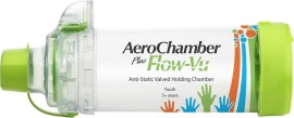 Aerochamber Plus Flow-Vu Youth Παιδικός Αεροθάλαμος Eισπνοών Με Επιστόμιο 5+ ετών