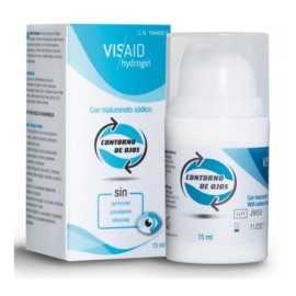 Visaid Hydrogel Eye Contour Καταπραϋντικό Gel για την Υγιεινή των Βλεφαρίδων 15ml