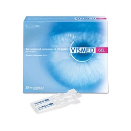 Vismed Eye Drops Gel Υαλουρονικό Νάτριο 0.30%, 20 x 0,45ml