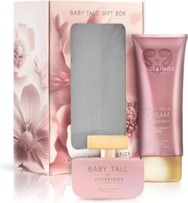 Avgerinos Cosmetics Baby Talc Gift Box με Eau de Parfum Άρωμα 50ml & Hand & Body Cream 200ml