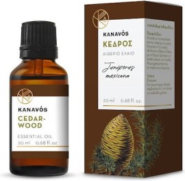 Kanavos Essential Oil Αιθέριο Έλαιο Cedarwood 20ml