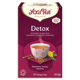 Yogi Tea Feel Pure (Detox) Aφέψημα για Αναζωογόνηση 17x1.8g