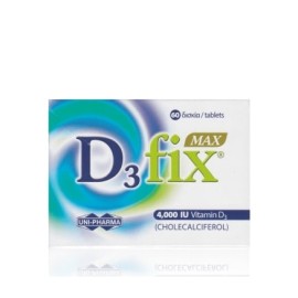 Uni-pharma D3 FIX MAX 4000iu 60tabs