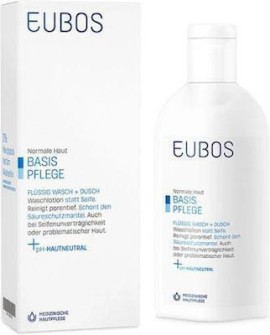 Eubos Blue Liquid Washing Emulsion Basic Care Καθαριστικό Προσώπου - Σώματος 200ml