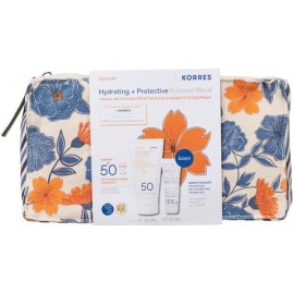 Korres Hydrating & Protective Suncare Ritual με Yoghurt Αντηλιακή Κρέμα Προσώπου SPF 50, 50ml & Δώρο Greek Yoghurt Ενυδάτωση με Προβιοτικά Κρέμα-Gel 20ml