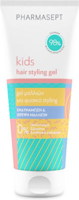 Pharmasept Kids Hair Styling Gel Τζελ Μαλλιών για Φυσικό Styling 100ml