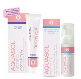 Galenica Promo Aquasol Femina Vaginal Atrophy Κρέμα για την Κολπική Ατροφία 30ml & Δώρο Aquasol Femina Intimate Cleansing Foam Αφρός Καθαρισμού 40ml