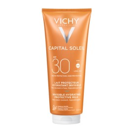 Vichy Capital Soleil Protective Milk Ενυδατικό Αντηλιακό Γαλάκτωμα Σώματος SPF30 300ml