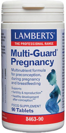 Lamberts Multi Guard Pregnancy, Συμπλήρωμα Διατροφής 90tabs