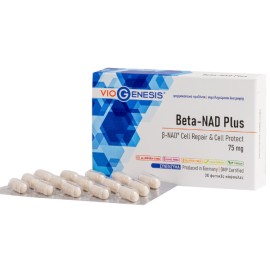 Viogenesis Beta-NAD Plus 75mg για Αντιγήρανση 30caps