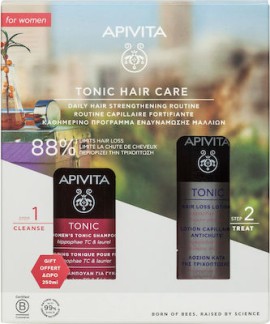 Apivita PROMO PACK Λοσιόν Κατά Της Τριχόπτωσης 150ml & Τονωτικό Σαμπουάν Για Γυναίκες 250ml