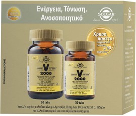 Solgar PROMO PACK Formula VM-2000 Πολυβιταμίνη 60tabs & 30tabs