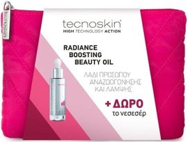 Tecnoskin Promo Radiance Boosting Beauty Oil Λάδι Προσώπου 30ml & Δώρο Νεσεσέρ