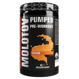 Anderson Molotov Pumped Pre-Workout Ενεργειακή Φόρμουλα για Εντονη Προπόνηση Γεύση Πορτοκάλι 600gr