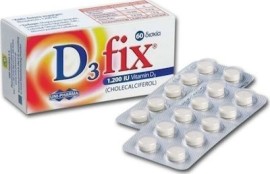 Uni-Pharma D3 Fix Βιταμίνη D3 1.200iu 60tabs