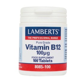 Lamberts Vitamin B12 100μg (Cobalamin), 100 tabs