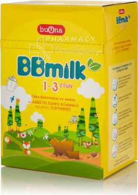 Buona BBmilk 1-3 Ετών Σκόνη 800g Χάρτινη Συσκευασία