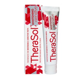 Therasol Toothpaste Whitening Sensitive,Λευκαντική Οδοντόκρεμα Για Ευαίσθητα Δόντια 75ml