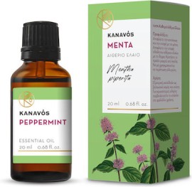 Kanavos Essential Oil Peppermint Αιθέριο Έλαιο Μέντα 20ml