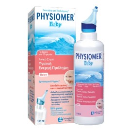 Physiomer  Baby Ρινικό Διάλυμα Από Την Γέννηση 115ml