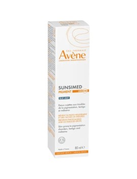 Avene Sunsimed Pigment Αντιηλιακή Κρέμα Προσώπου Που Αποτρέπει Τη Φωτογήρανση & Την Εμφάνιση Κηλίδων 80ml