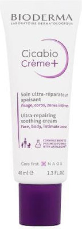 Bioderma Cicabio Ultra Repairing Soothing Cream, Καταπραϋντική Κρέμα Ανάπλασης 40ml