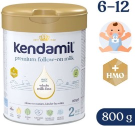 Kendamil Premium Follow-On Milk 2 Υψηλής Ποιότητας Γάλα Πλήρες 2ης Βρεφικής Ηλικίας σε Σκόνη 6-12m 800g