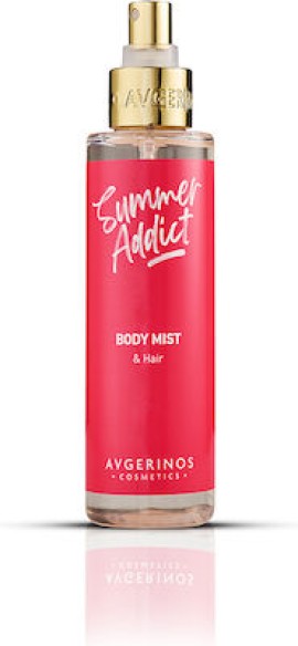 Avgerinos Cosmetics Summer Addict Body & Hair Mist Αρωματικό σπρέι Σώματος & Μαλλιών 150ml