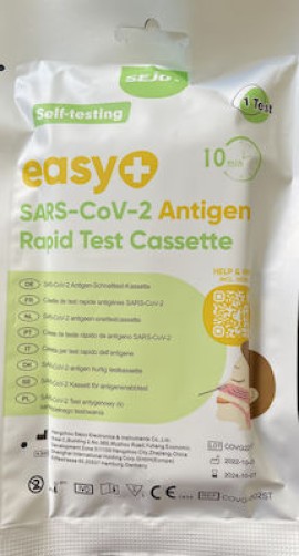 Sejoy Antigen Covid-19 Self Test Τεστ Αντιγόνων για Covid-19 σε 10