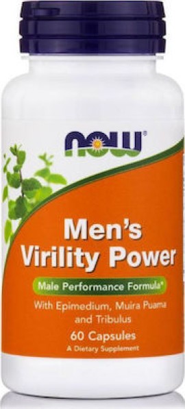 Now Foods Mens Virility Power 60 Veg Capsules