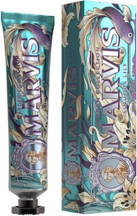 Marvis Garden Collection Sinuous Lily Toothpaste Oδοντόκρεμα Με Άρωμα Κρίνο 75ml