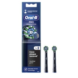 Oral-B Cross Action Black Edition Clean Maximiser Ανταλλακτικές Κεφαλές 2τεμ