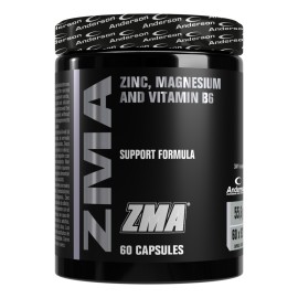 Anderson Zma Zinc Magmesium Vitamin B6 60 Capsules