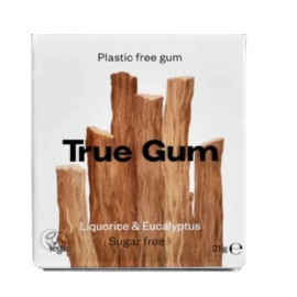 True Gum Liquorice & Eucalyptus 21gr (Τσίχλες Χωρίς Ζάχαρη με Γεύση Γλυκόριζας & Ευκάλυπτου)