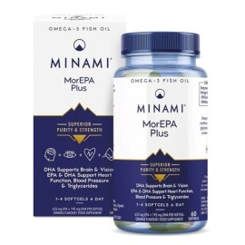 Minami MorEPA Plus Omega-3 Fish Oil 60 Μαλακές Κάψουλες