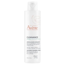 Avene Cleanance Hydra Soothing Cleansing Cream Κρέμα Καθαρισμού για το Δέρμα υπό Ξηραντική Αγωγή 200ml