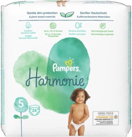 Pampers Harmonie Νο 5 (11kg-16kg) Πάνες 24Τμχ