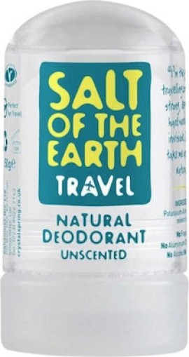 Salt of the Earth Natural Deodorant Αποσμητικός Κρύσταλλος Travel Size 50g