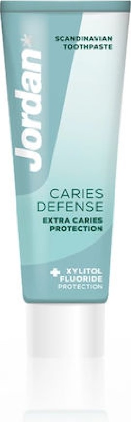 Jordan Stay Fresh Caries Defense Toothpaste Οδοντόκρεμα κατά της Τερηδόνας 75ml