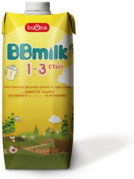 Buona BBmilk 1-3 Ετών Υγρό 500ml