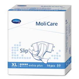 MoliCare Flash Slip Extra Plus Πάνες Ακράτειας Ημέρας Extra Large (Περ: 150-175cm) 14τμχ