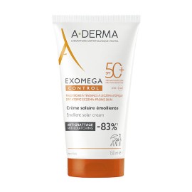 A-Derma Exomega Control Αντηλιακό Προσώπου και Σώματος SPF50+ 150ml