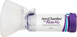 AeroChamber Plus Flow-Vu Αεροθάλαμος Eισπνοών Ενηλίκων με Μάσκα Small