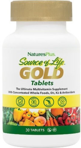 Natures Plus Source of Life Gold 30tabs