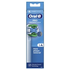 Oral-B Ανταλλακτικές Κεφαλές Precision Clean 4τμχ