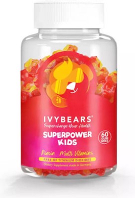 IvyBears Superpower Kids Βιταμίνη για Ενέργεια & το Ανοσοποιητικό 60 ζελεδάκια