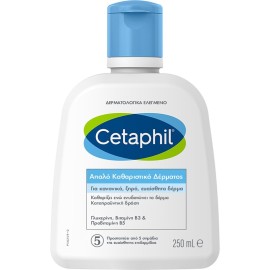 Cetaphil Gentle Daily Skin Cleanser Απαλό Καθαριστικό Δέρματος για το Ευαίσθητο, Ξηρό & Μη Ανεκτικό Δέρμα 250ml